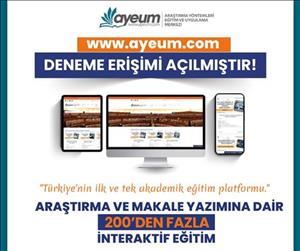 AYEUM Deneme Erişimi