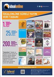 İdealonline Süreli Yayın Veritabanı Deneme Erişimi